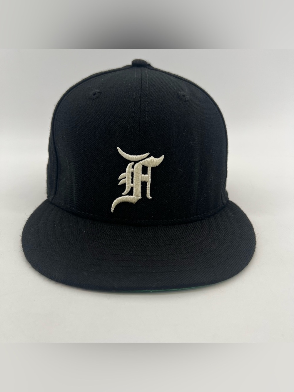 Fear of God x New Era Chicago White Sox Hat 59FIFTY Black FOG Size 7 3/8 Fitted